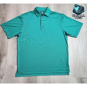 FootJoy Golf Polo Shirt Green Mens size Large
